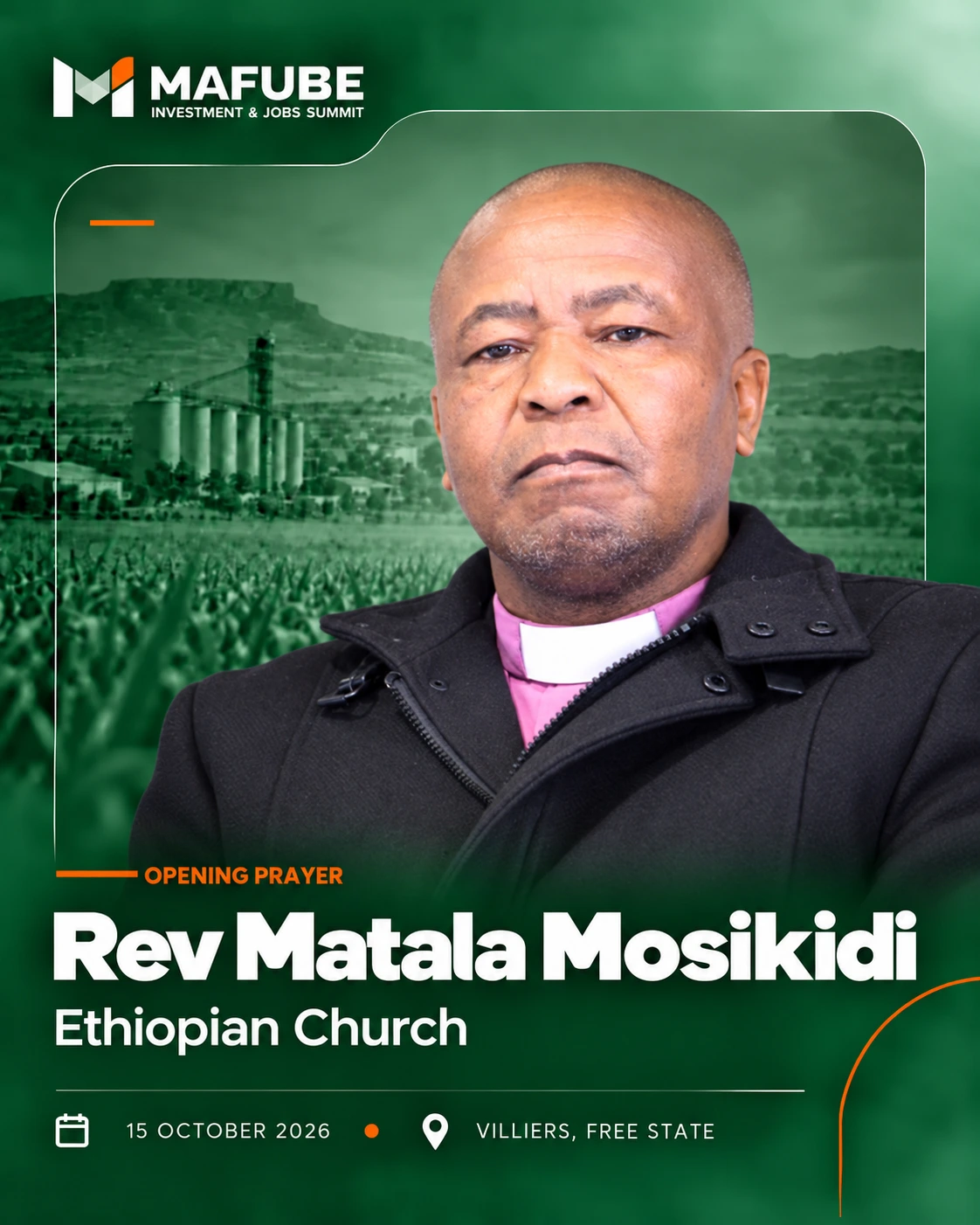 Rev Matala Mosikidi, Reverend
