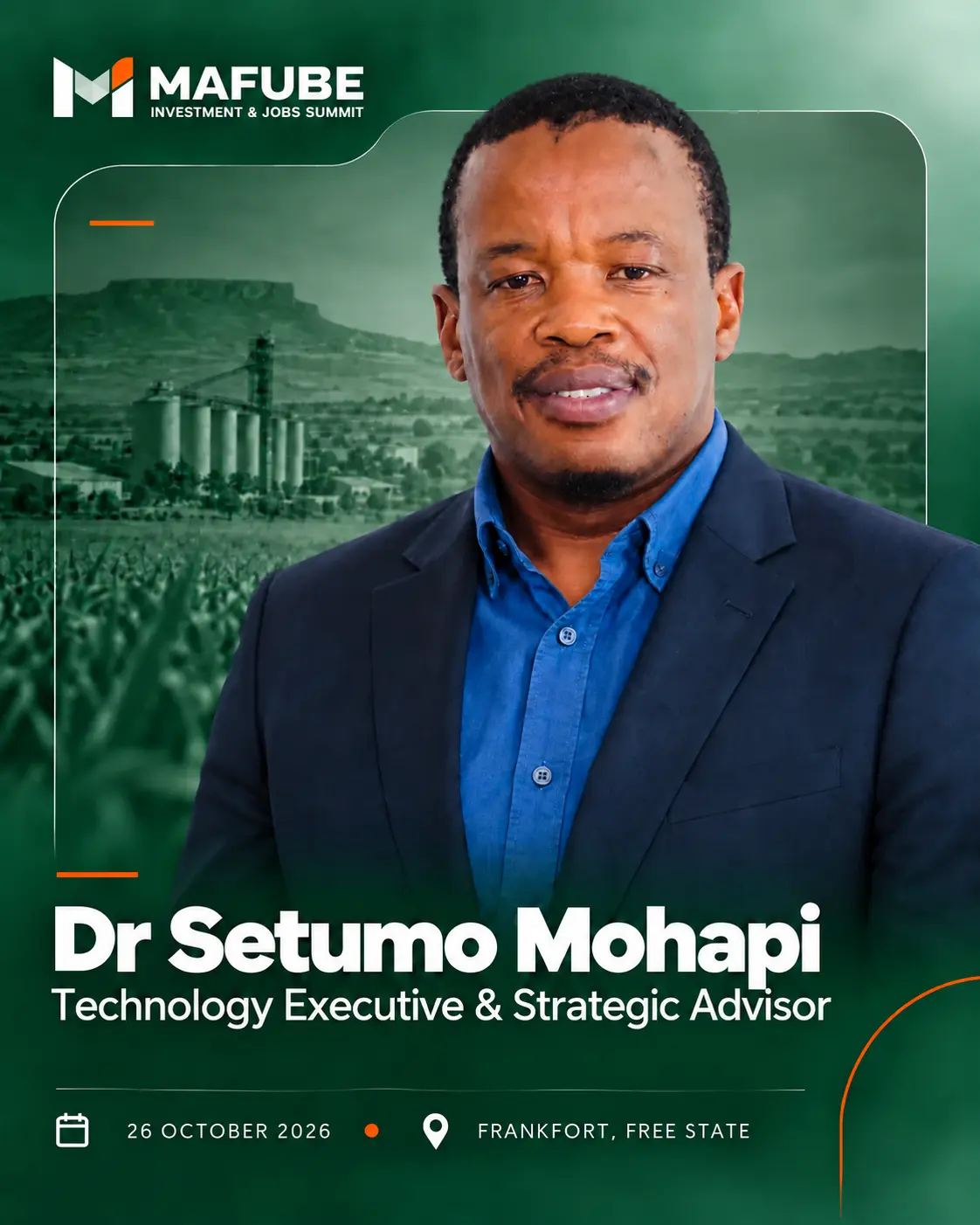 Dr Setumo Mohapi, Technology Executive & Strategic Advisor