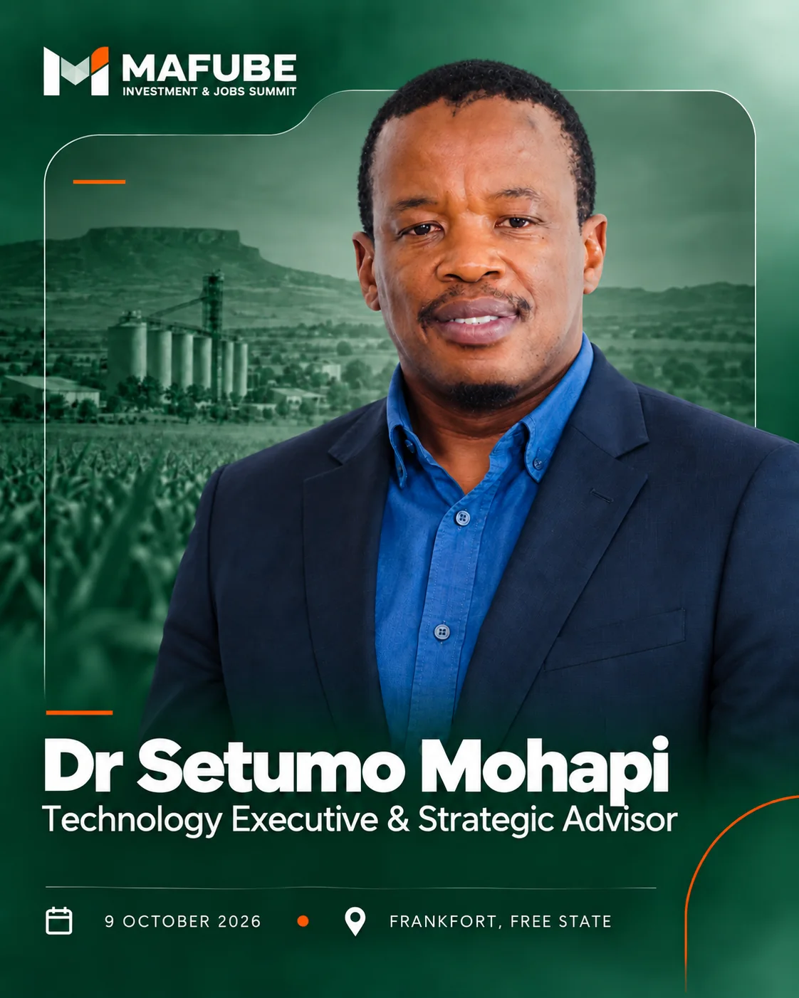 Dr Setumo Mohapi, Technology Executive & Strategic Advisor