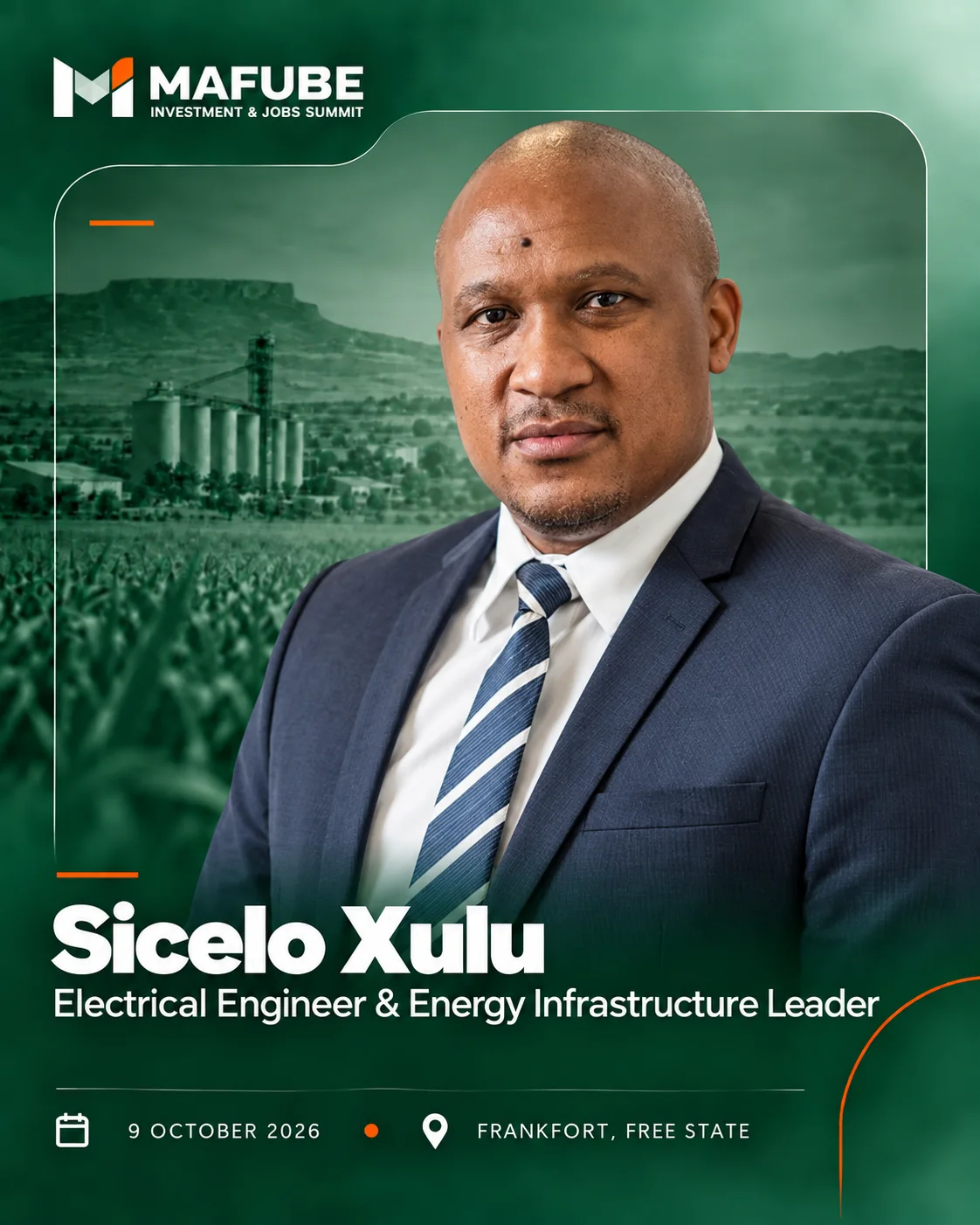 Sicelo Xulu, Electrical Engineer & Energy Infrastructure Leader