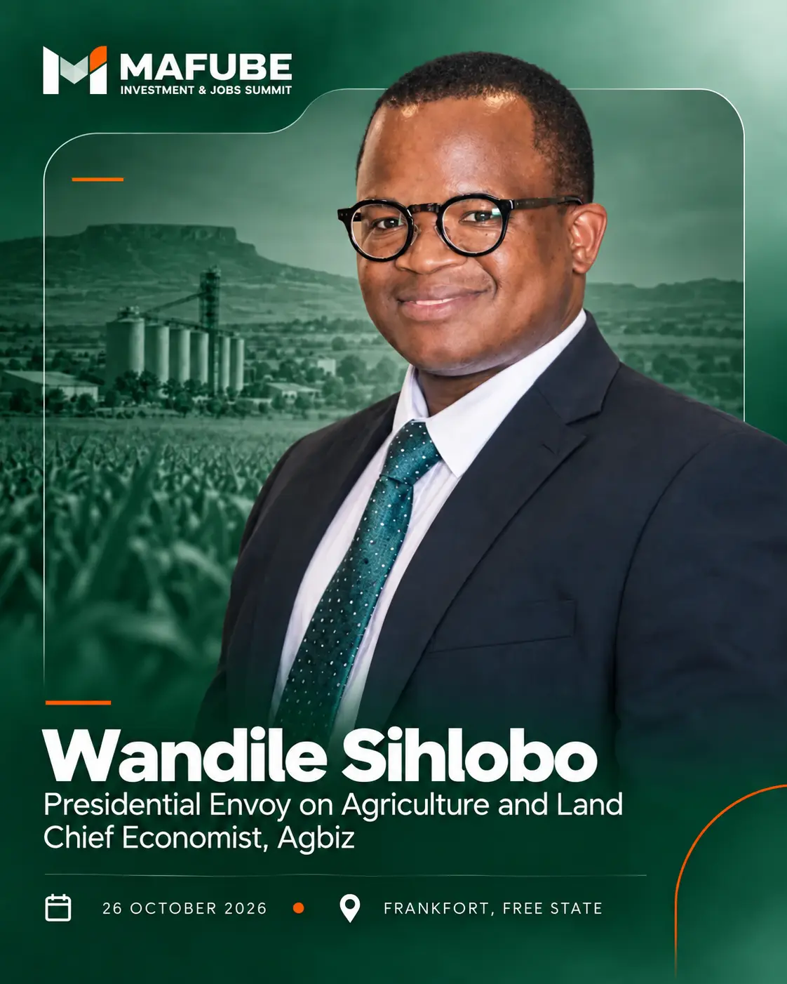 Wandile Sihlobo, Presidential Envoy on Agriculture and Land