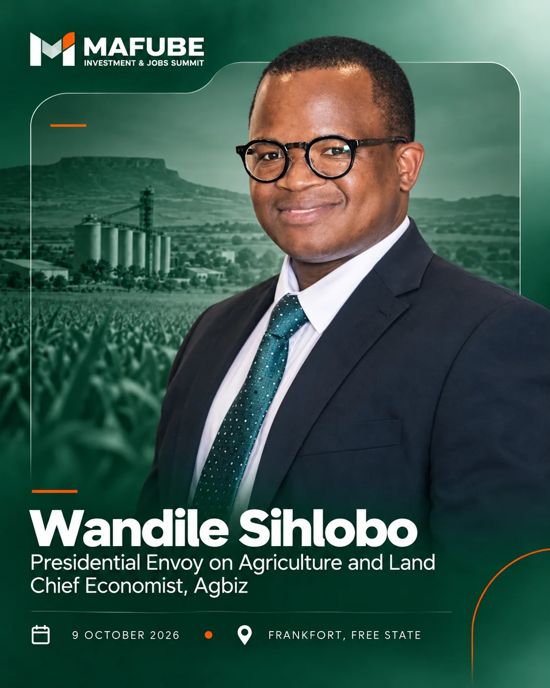 Wandile Sihlobo, Presidential Envoy on Agriculture and Land